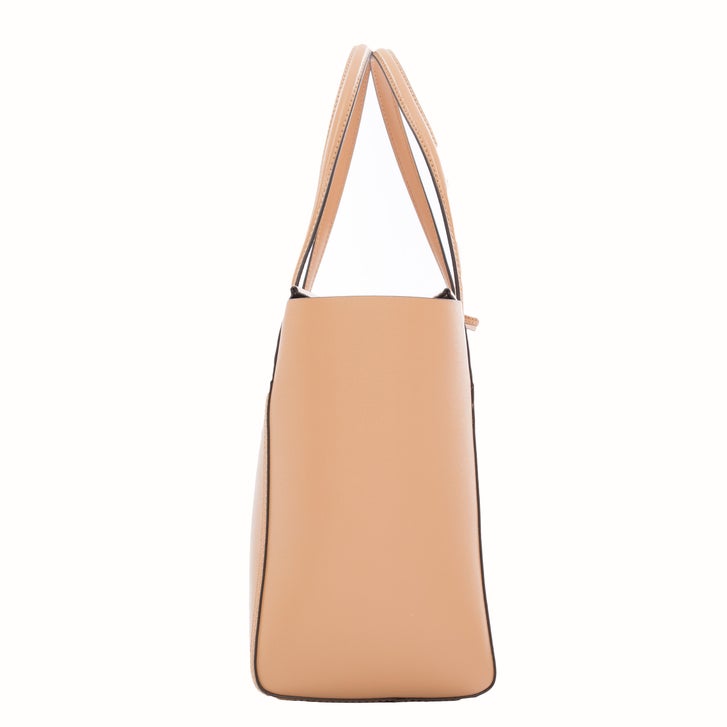 Tory Burch Parker Leather Tote Bag, Tan | Costco