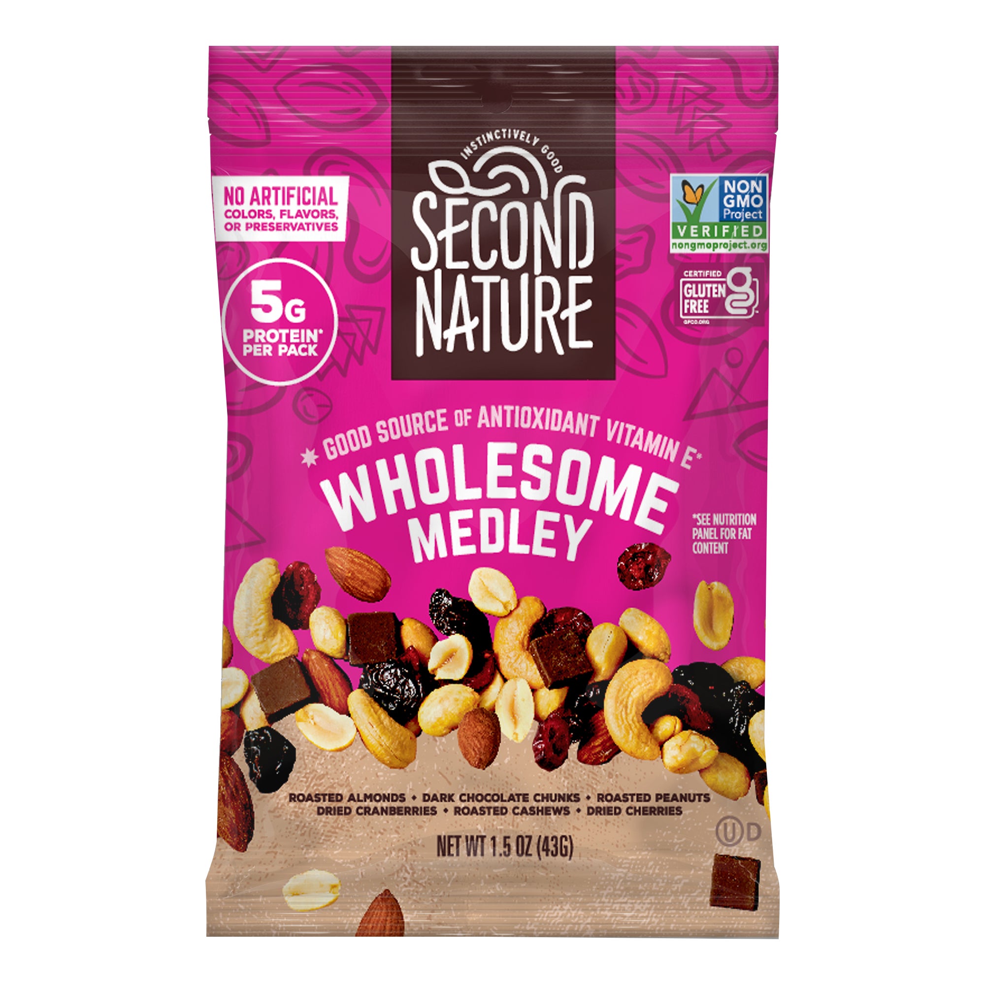 CLIMAX 何かに使えるかも知れん券 4枚セット Second Nature Trail Mix, Wholesome Medley, 1.5 oz, 16 ct | Costco