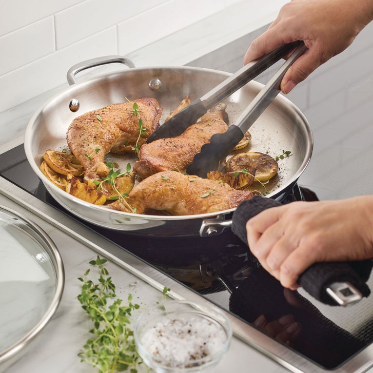 480GB x12個セット KitchenAid Tri-Ply Clad Stainless Steel 12-piece Cookware Set | Costco