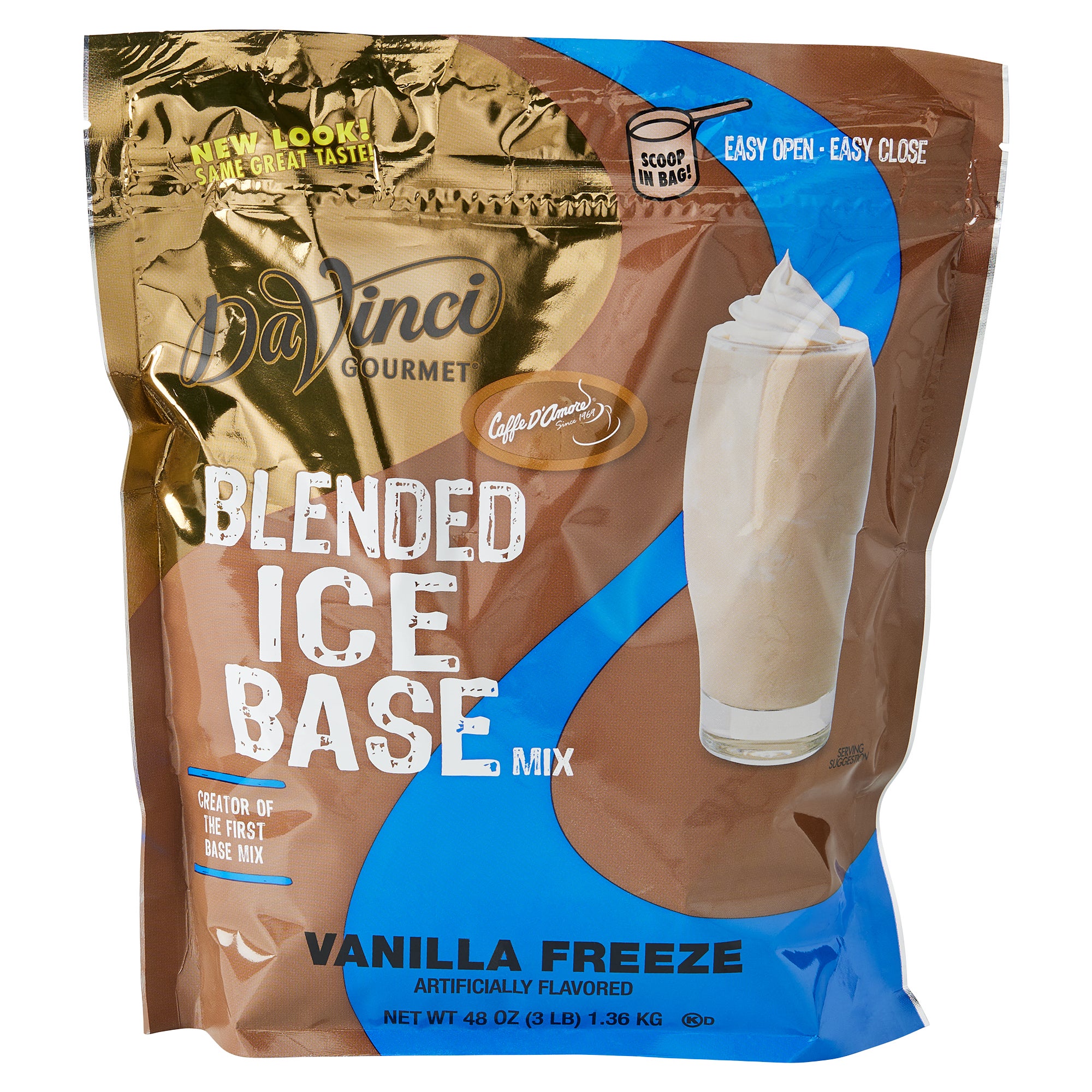 Caffe D'Amore Frappe Drink Mix, Vanilla Freeze, 48 oz | Costco