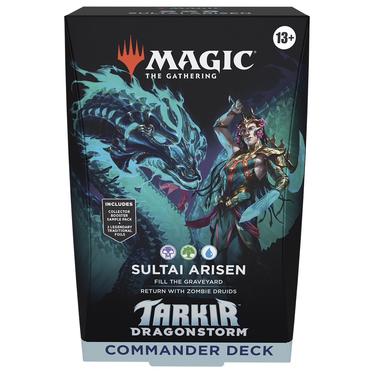 M!LK 「Over The Storm」4形態セット（トレカ付き） Magic: The Gathering Tarkir Dragonstorm Commander Kit – Sultai