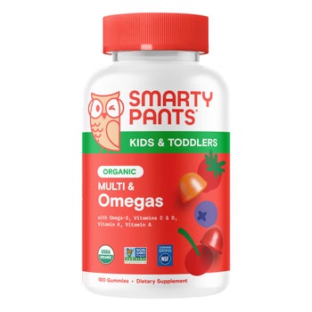 Organic Kids and Toddler Formula Multivitamin, 180 Gummies