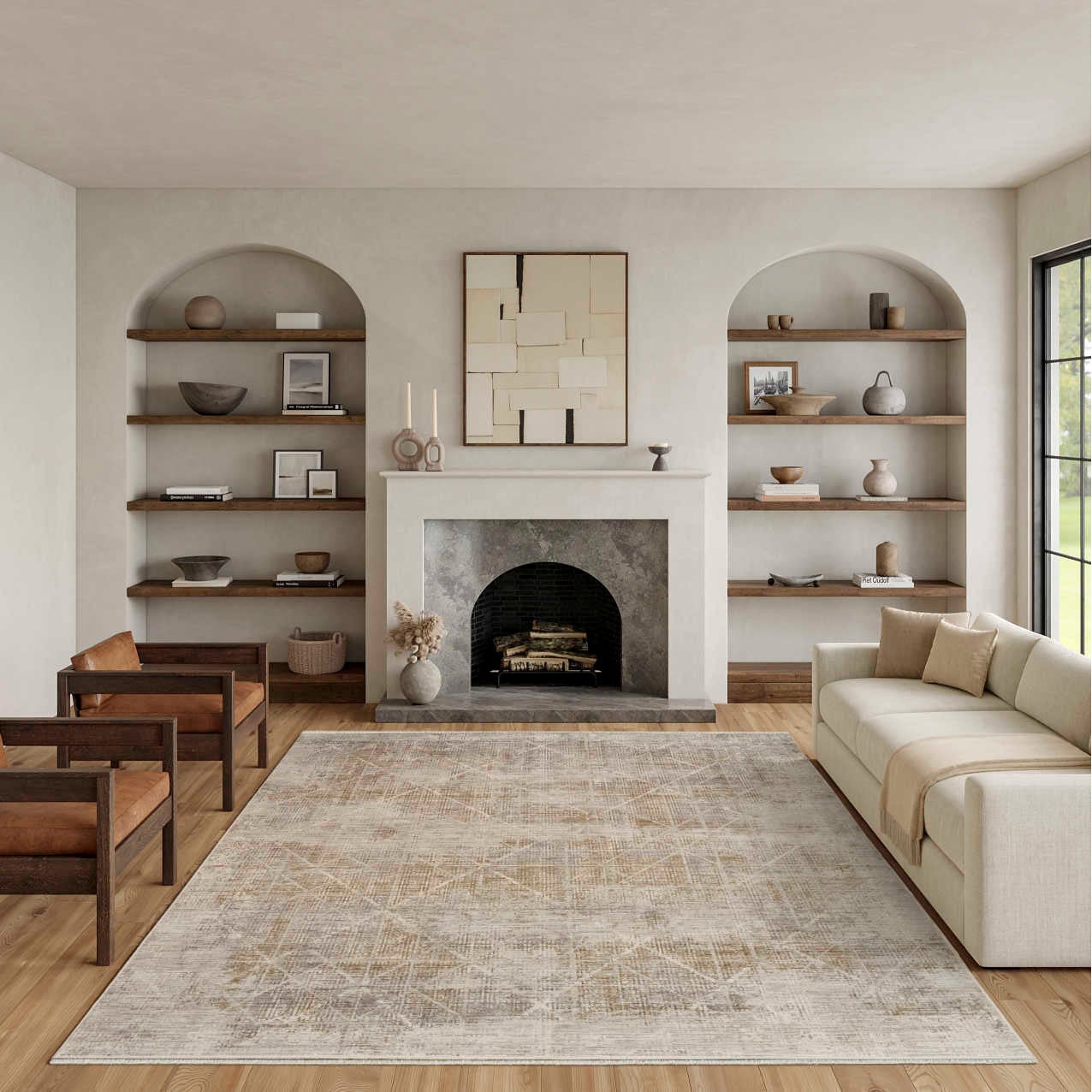 Nourison Argon Area Rug, Haze, 9' x 12'7” | Costco