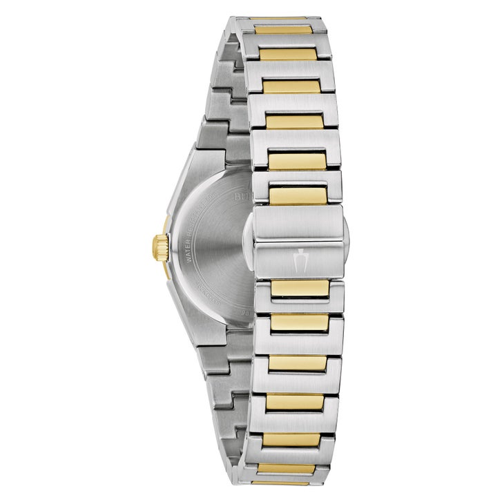 Bulova Two Tone Stainless Steel Quartz Women's Watch, 28mm | Costco