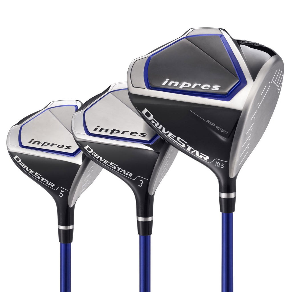 【BYER】MADE IN USA ペノブスコットグライダー2脚セット USED YAMAHA inpres DRIVESTAR Regular Flex Wood Golf Club Set, Right