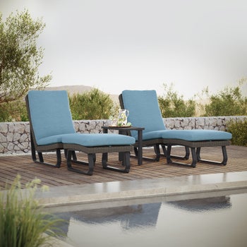 agio international patio furniture costco patio umbrella Trenton Woven Lounge Chair 3 NEW outdoor furniture sets