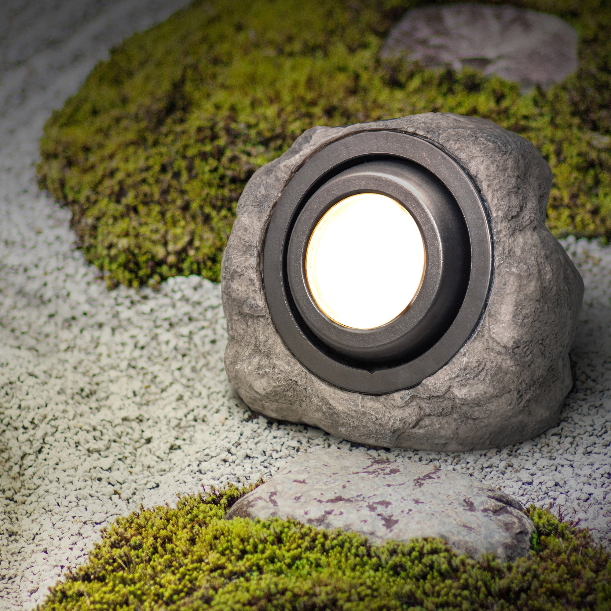 KODA Solar LED Rock Spotlight with Adjustable Color Temperature