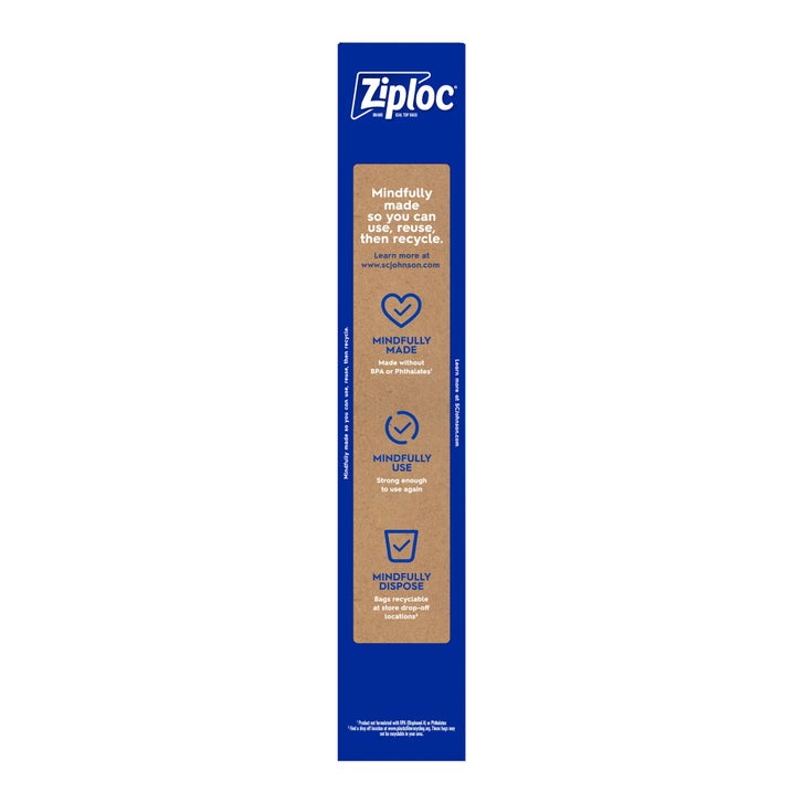 Ziploc Seal Top Freezer Bag, 2-Gallon, 10-count, 3-pack | Costco