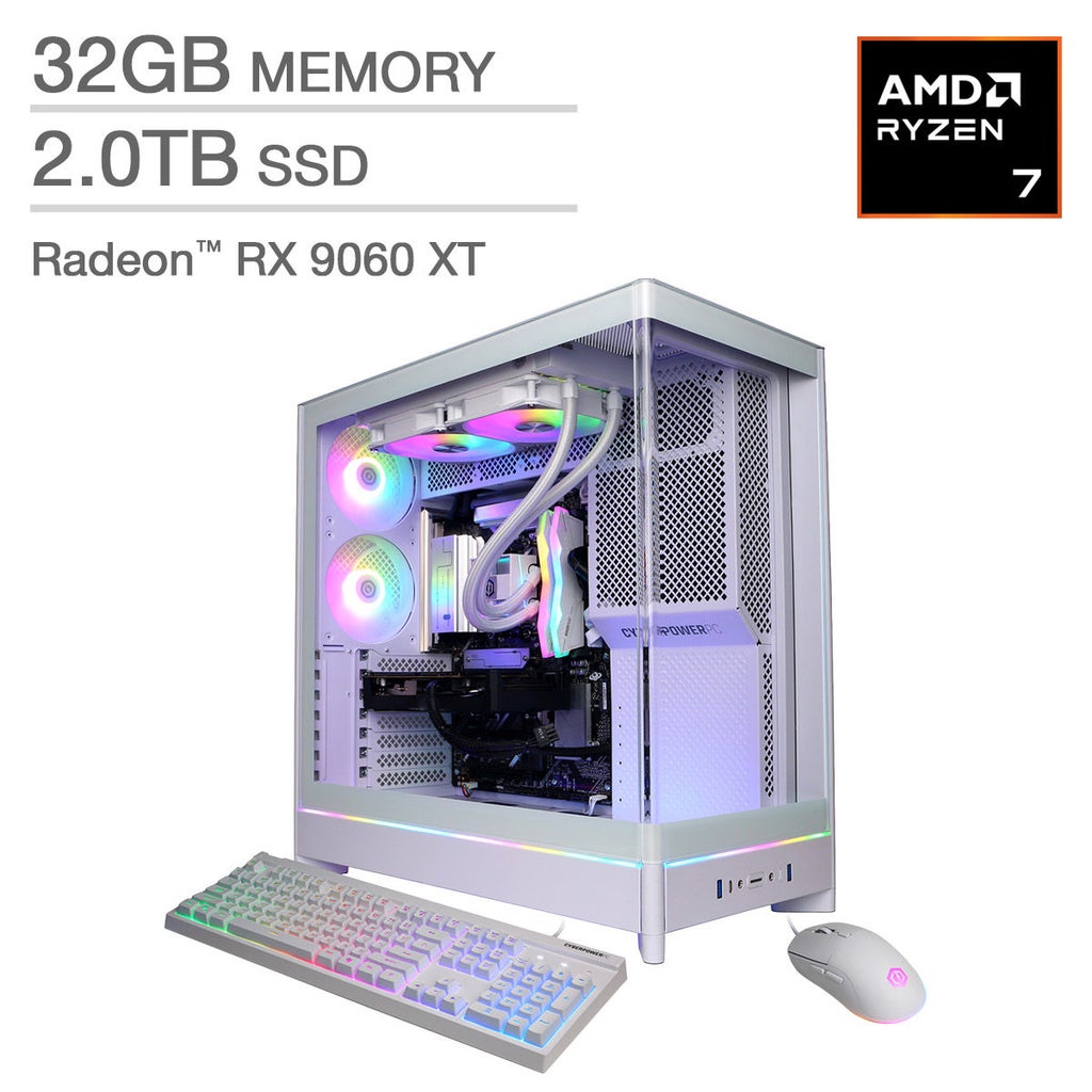 CyberPowerPC Gamer Supreme Liquid Cooled - AMD Ryzen 7 9700X 3.8