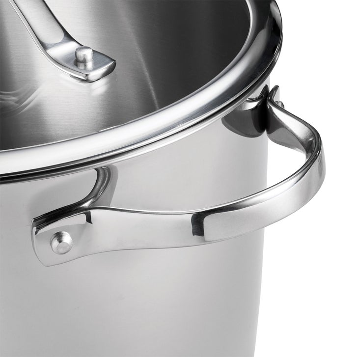 Tramontina 8-Quart Stainless Steel Tri-ply Base Multicooker with