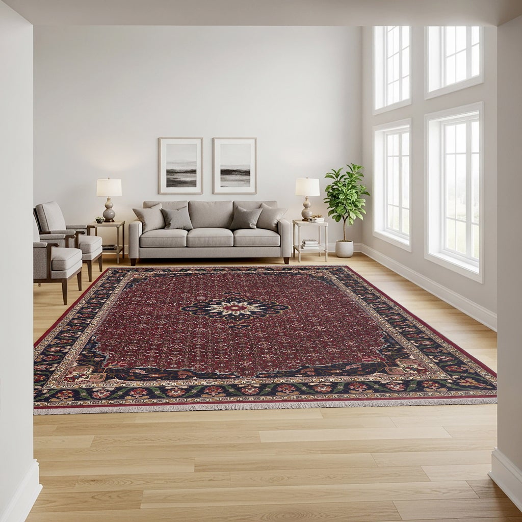 Chatsworth Hand Knotted Area Rug, Wilton House Red, 12' x 18' | Costco