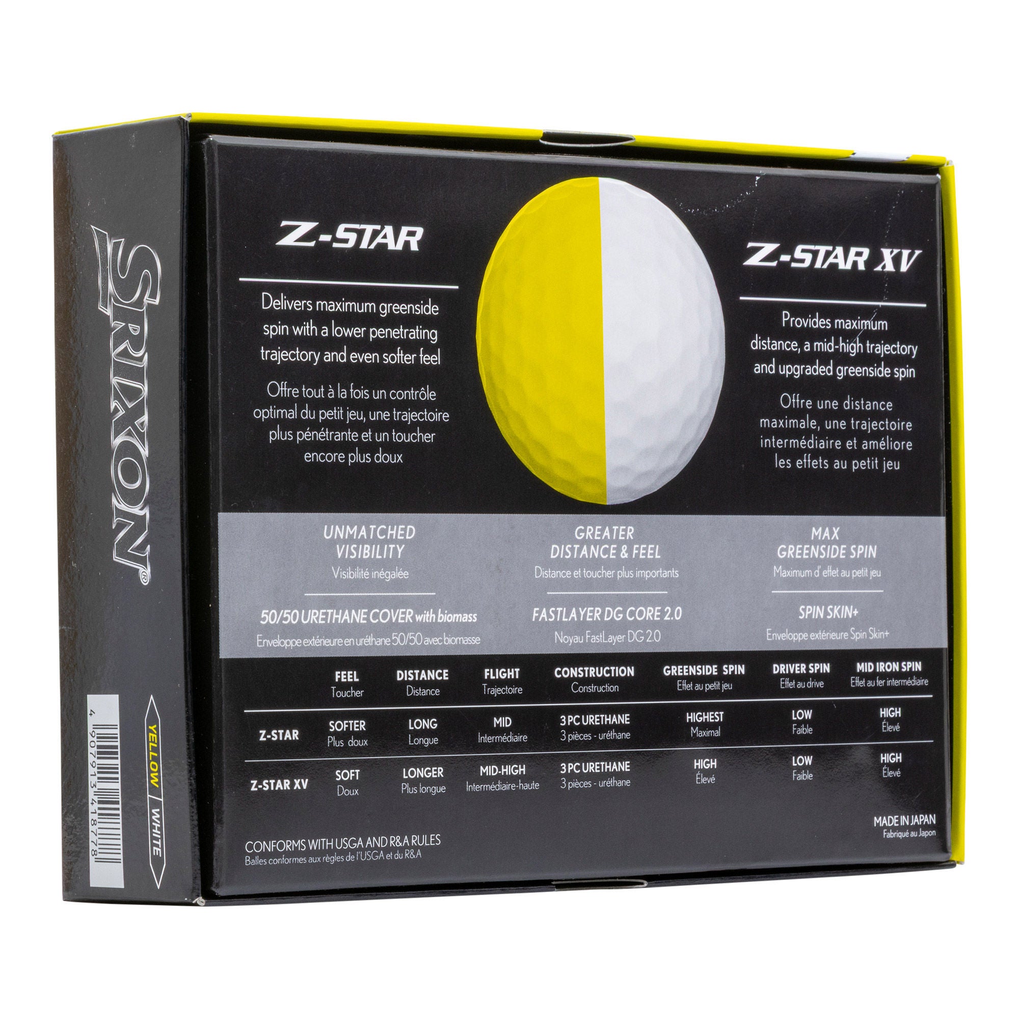 Srixon Z Star 9 Divide Golf Balls, 12 Count | Costco