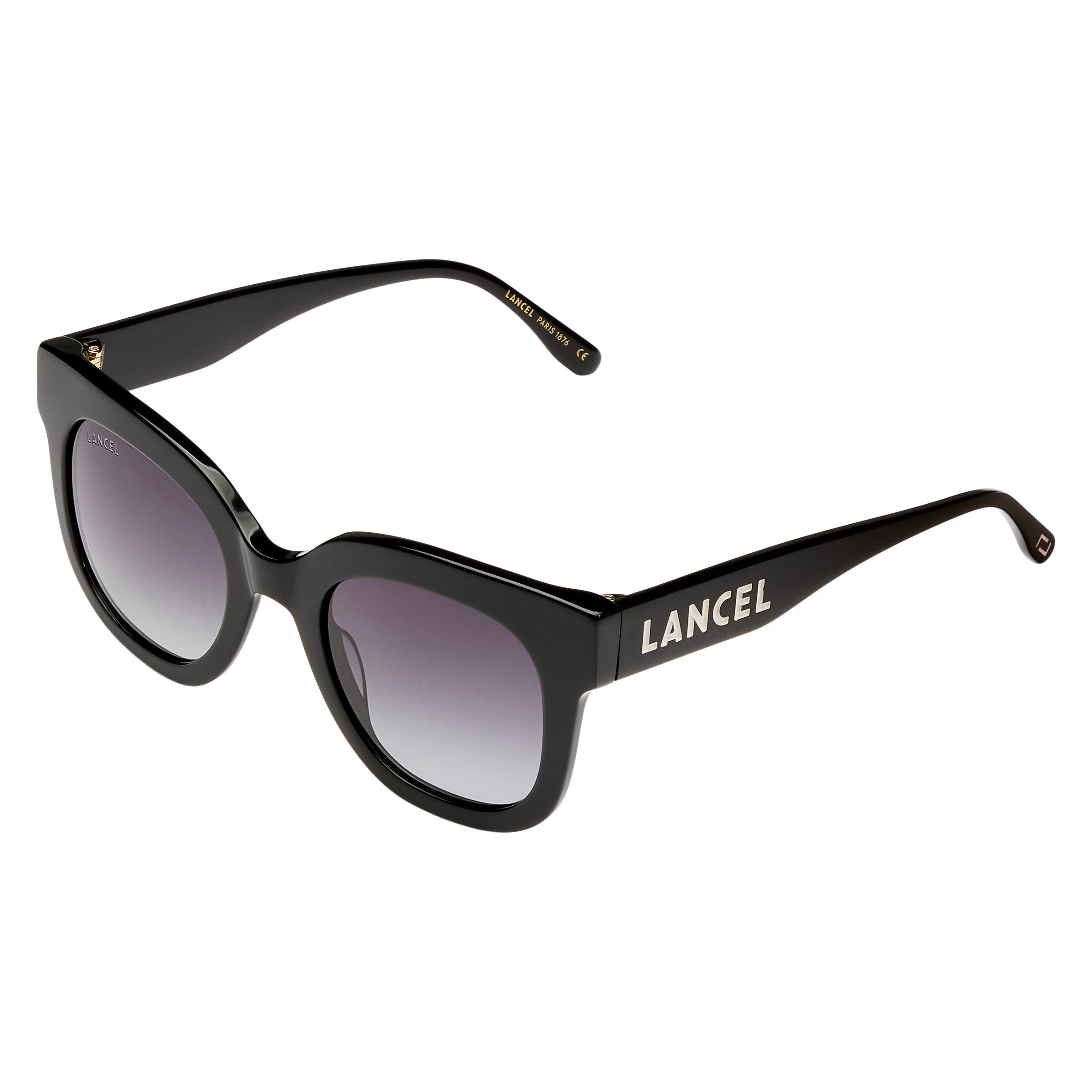 Lancel Ninon LA91001 Black Grey Gradient Sunglasses | Costco