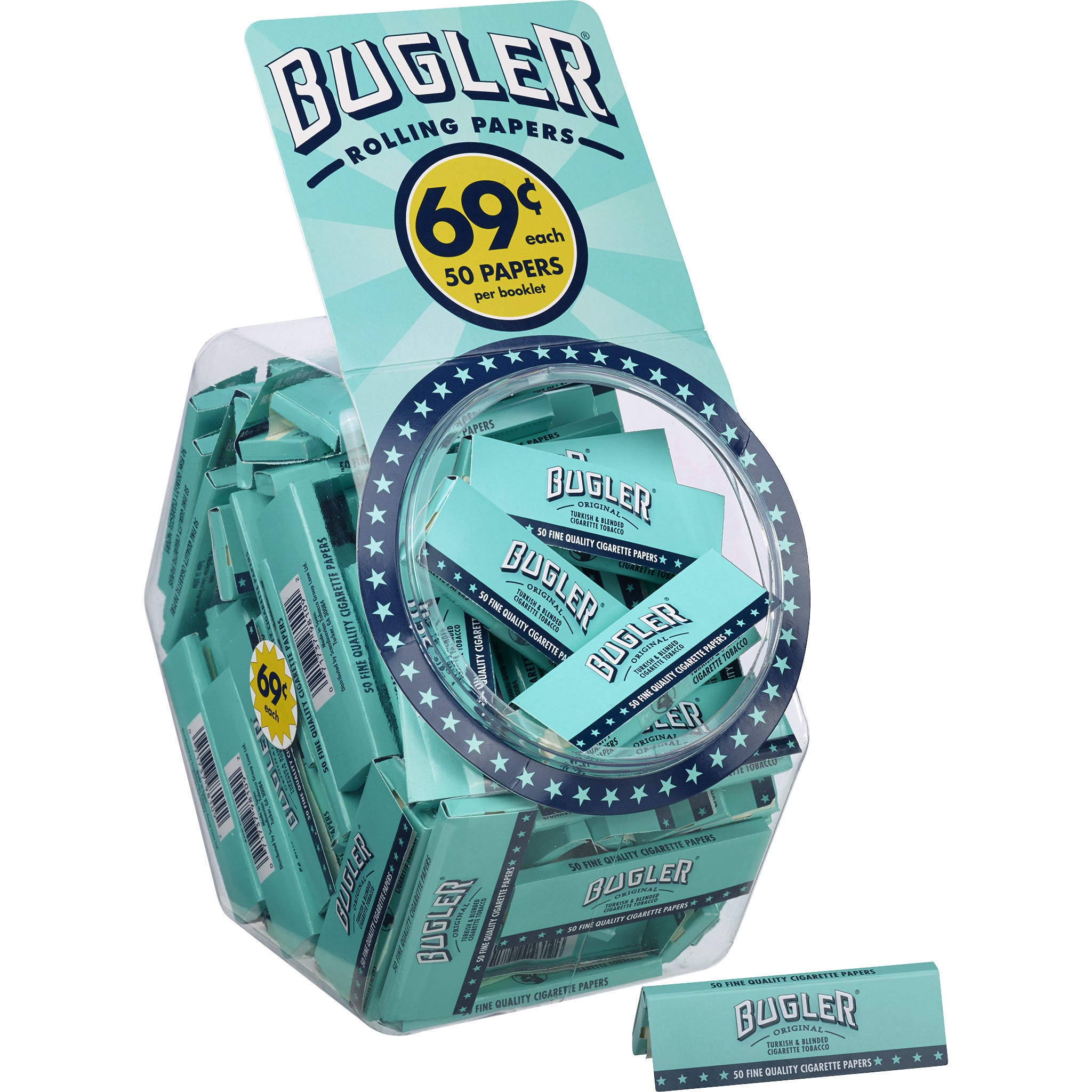 costco tobacco Bugler Original Pre-Priced Rolling Papers, 100 ct