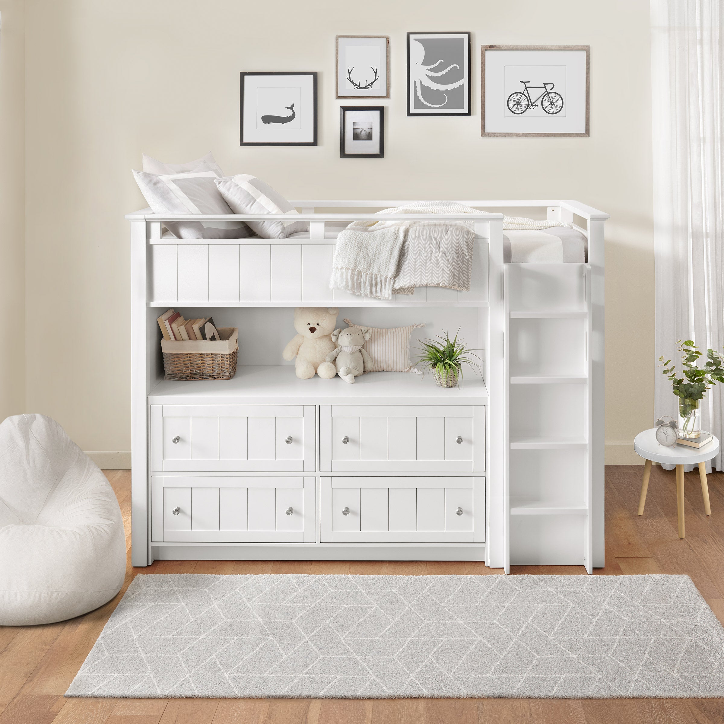 Aiden Twin Loft Bed | Costco