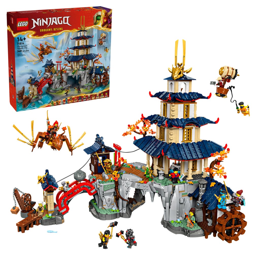 LEGO NINJAGO Tournament Temple City 71814 | Costco