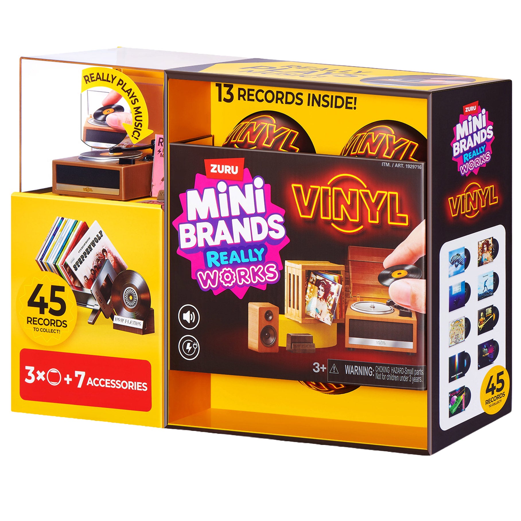 邦楽 Every Little Thing Limited Special Box Mini Brands Mini Vinyls Playset with Three Capsules | Costco