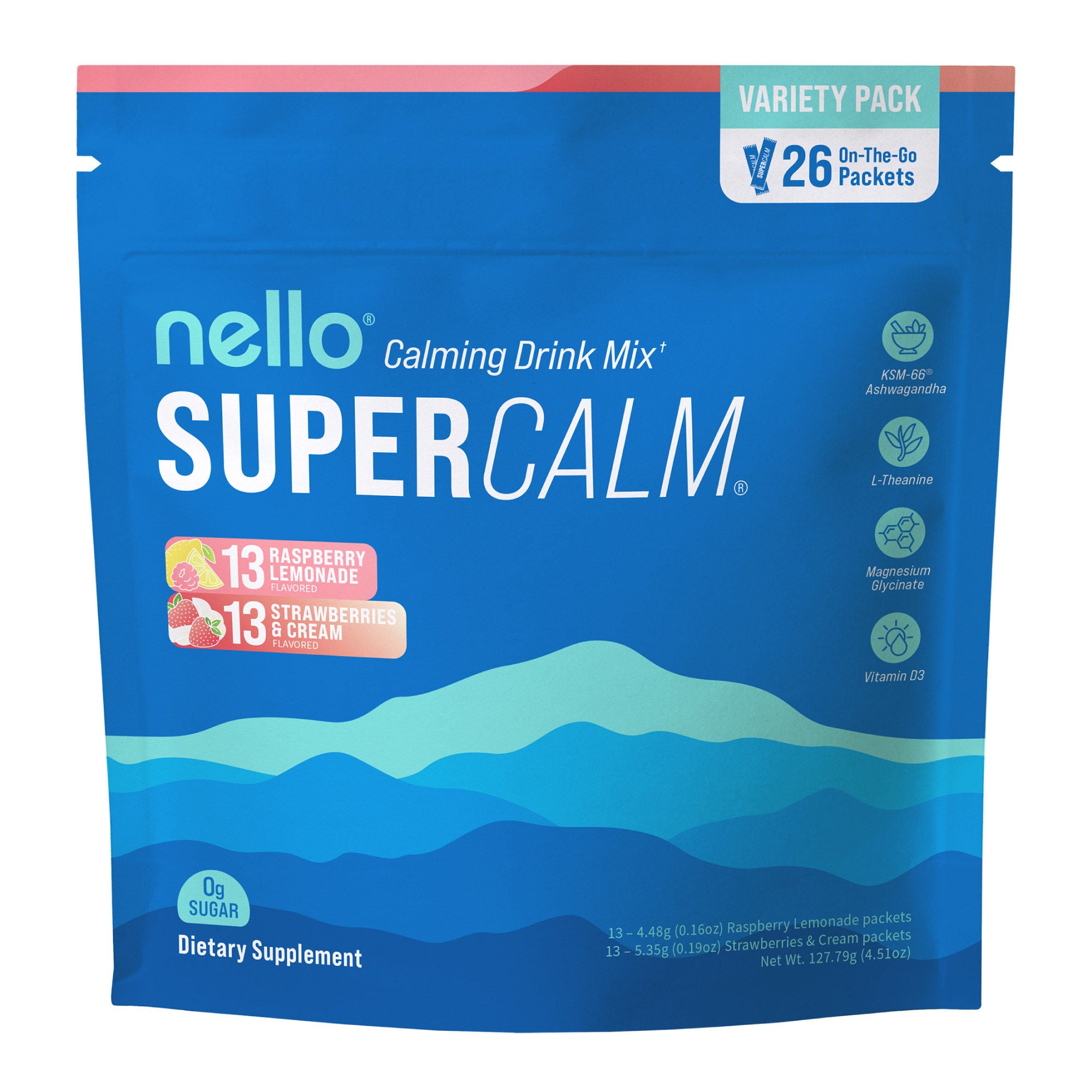 Nello Supercalm Drink Mix, Variety Pack, 26-ct | Costco