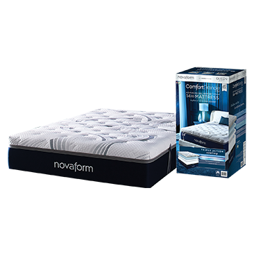 Novaform 14-inch ComfortGrande Advanced Gel Memory Foam Queen Mattress