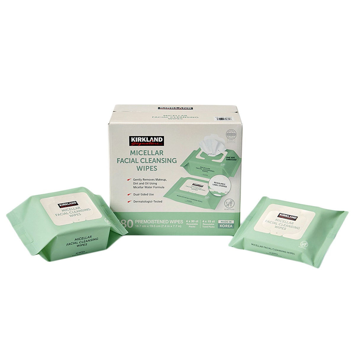 Kirkland Signature Micellar Facial Cleansing Wipes