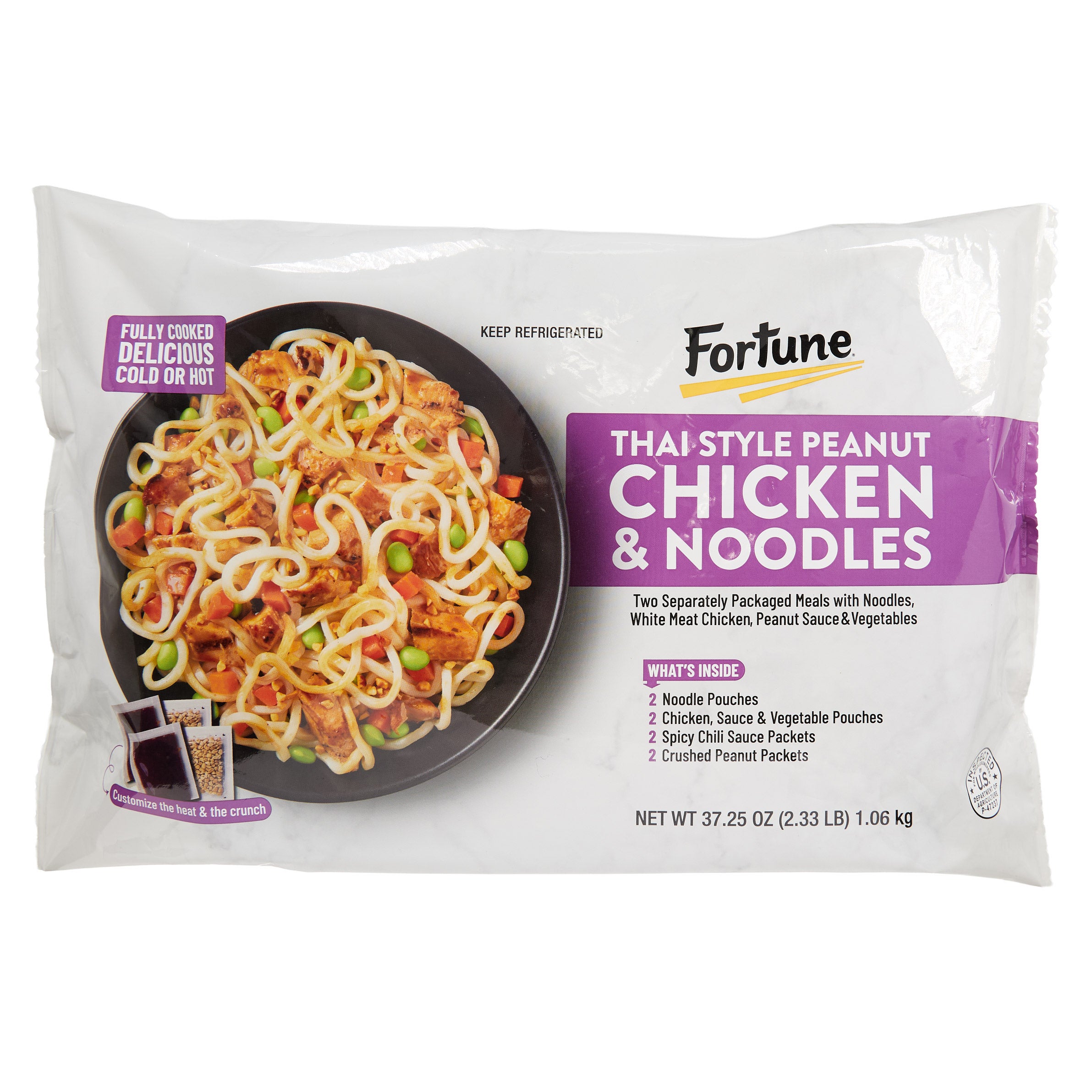 FORTUNE THAI CHICKEN & NOODLES 37.25 OZ (2.32 LBS)