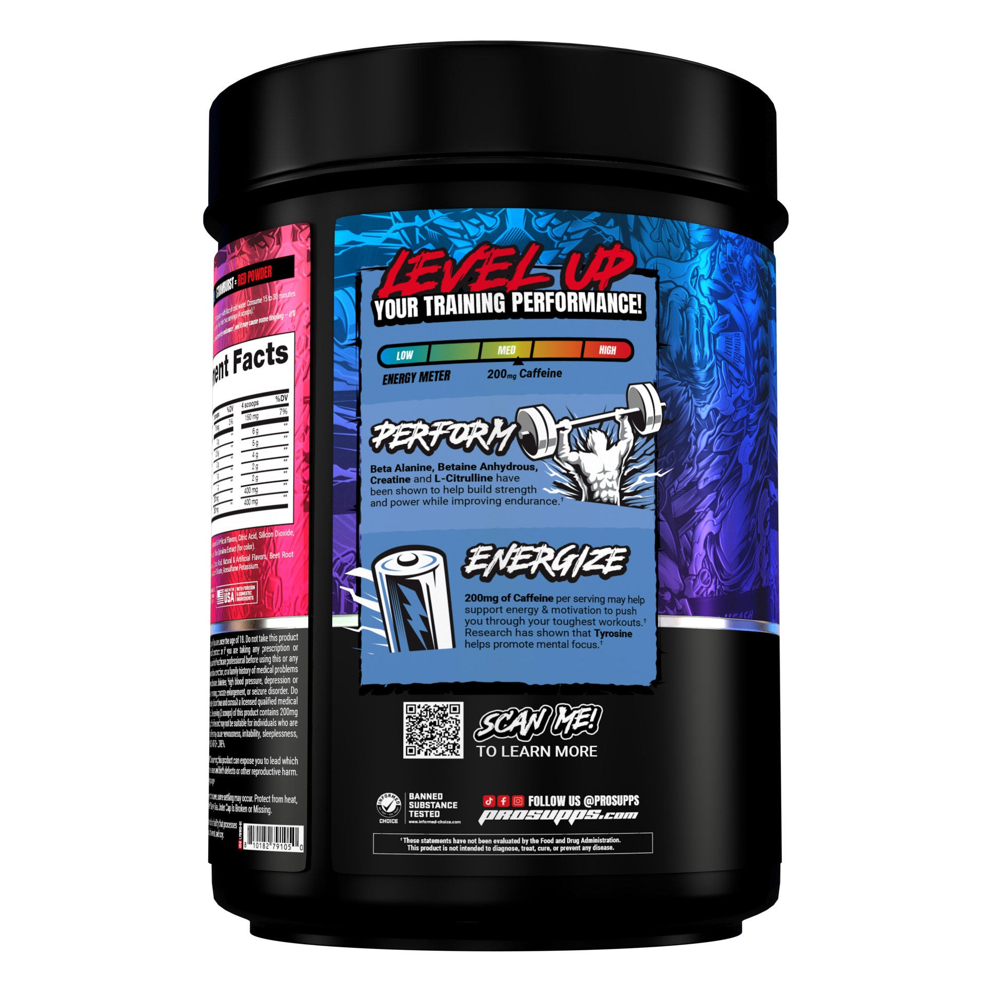 Mr. Hyde Signature Pre-Workout Multi-flavor with Creatine, 72