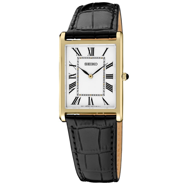 Seiko Essentials Stainless Steel Men's Quartz Watch, 27.2mm | Costco