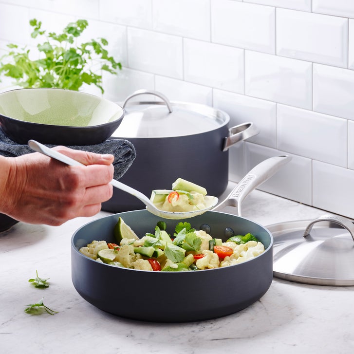 GreenPan Paris Pro 14-piece Non-Stick Cookware Set | Costco
