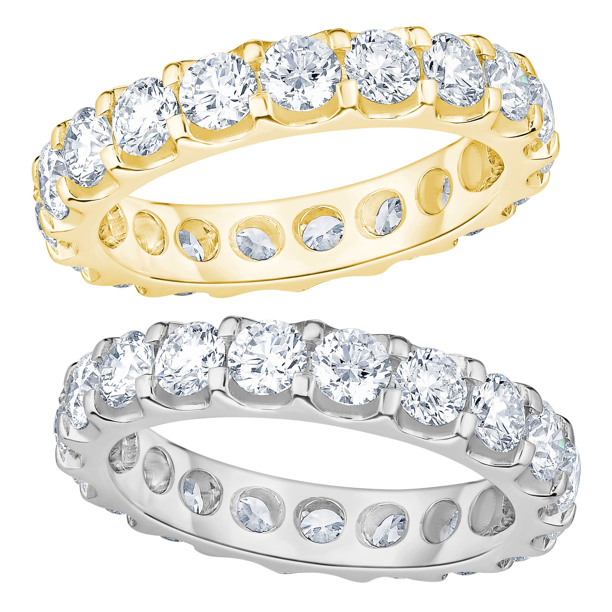 Round Brilliant 3.00 ctw Diamond Eternity Band