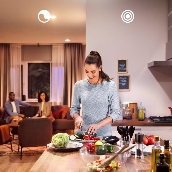 Philips Hue 75W White Ambiance A19 4-pack | Costco
