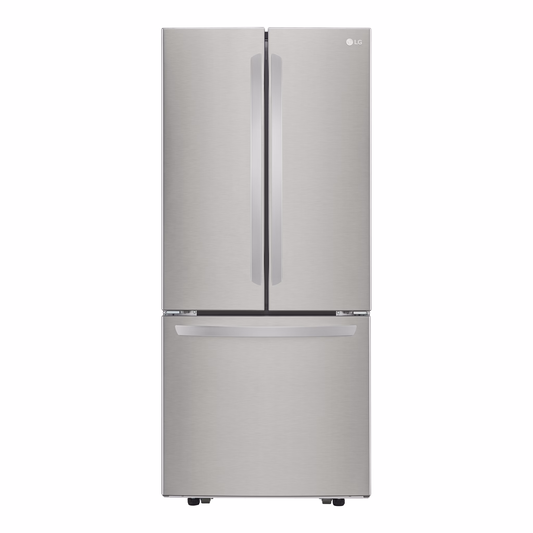 LG 30-in. 22 cu.ft. standard-depth french door refrigerator with ice maker