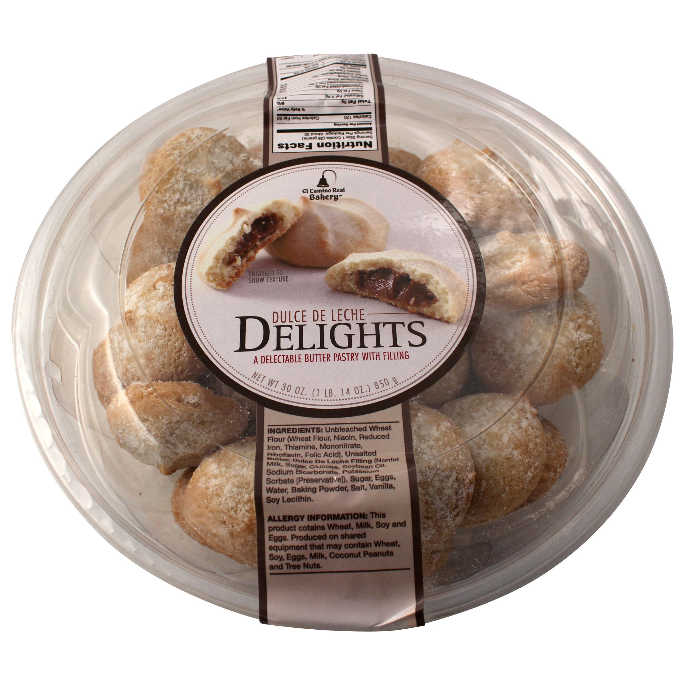 EL CAMINO REAL BAKERY DULCE DE LECHE DELIGHT 30 OUNCE CONTAINER