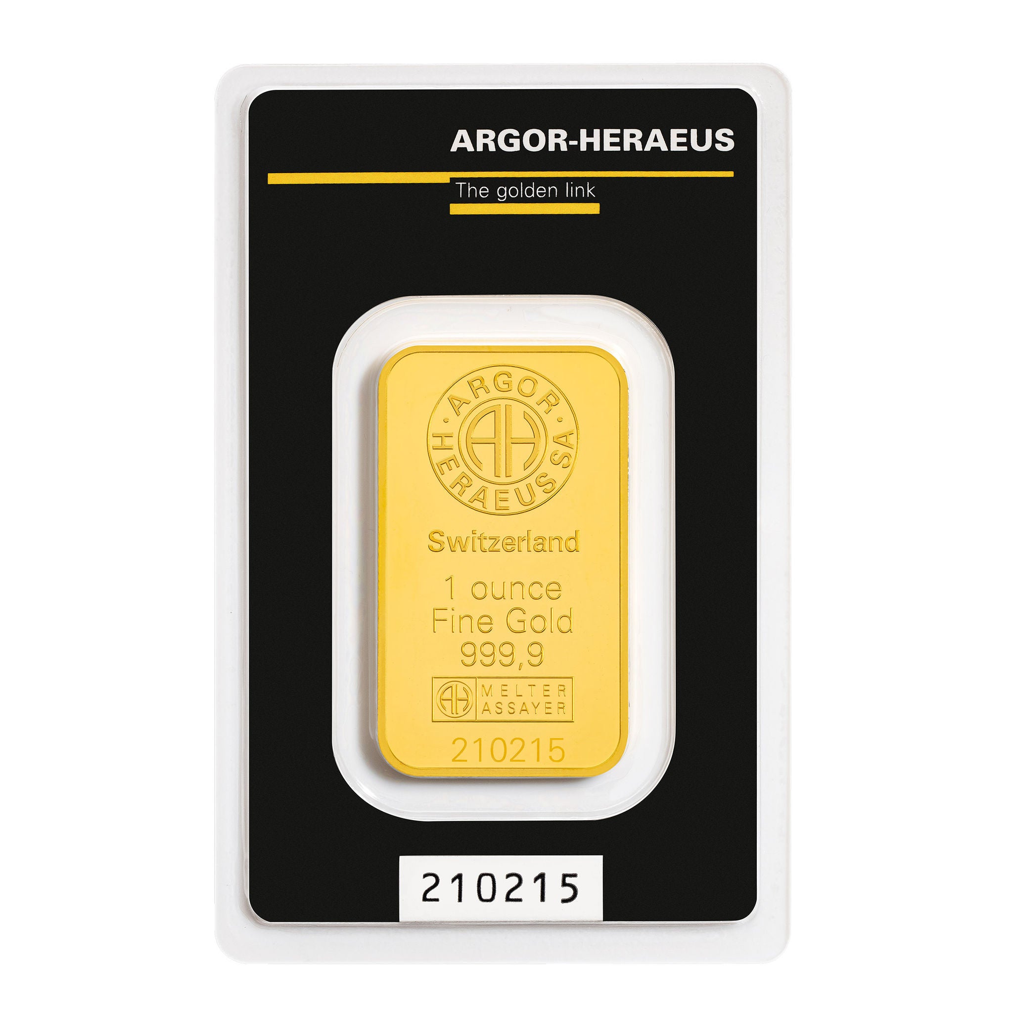 1 oz Gold Argor Heraeus Kinebar (New In Assay) | Costco