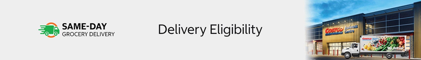Delivery Eligibility