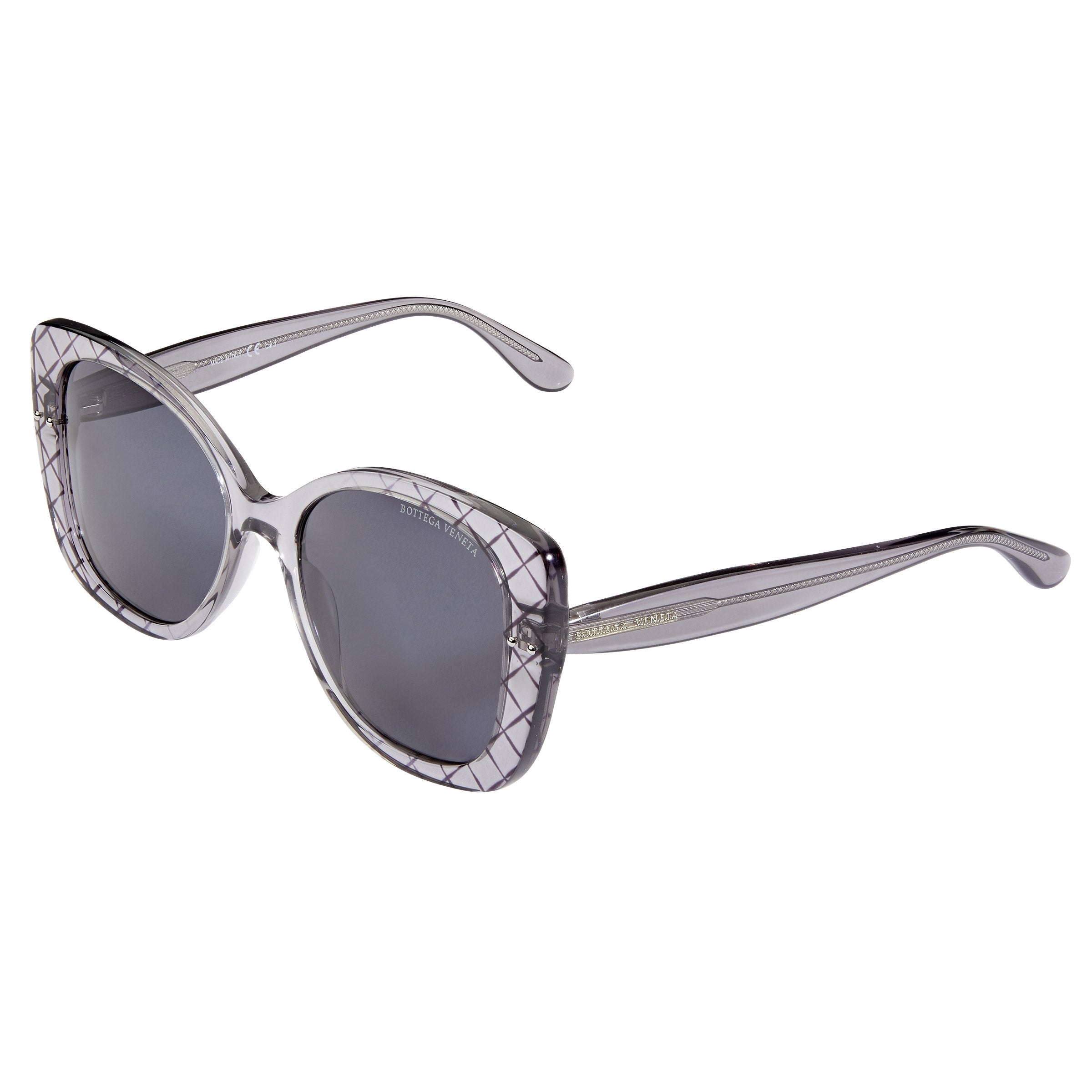 Bottega Veneta BV0198SK Grey Sunglasses | Costco display picture 1