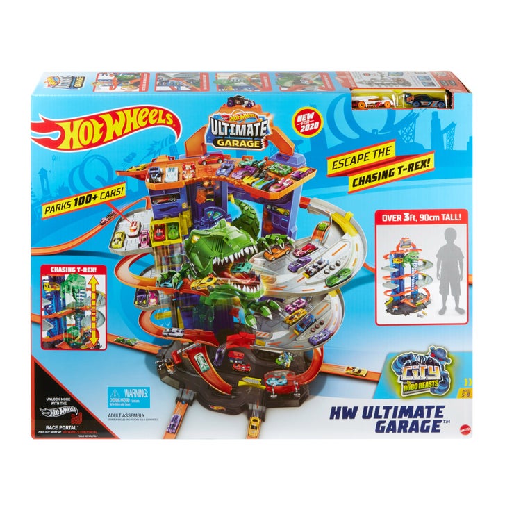 Hot Wheels City Robo T-Rex Ultimate Garage | Costco