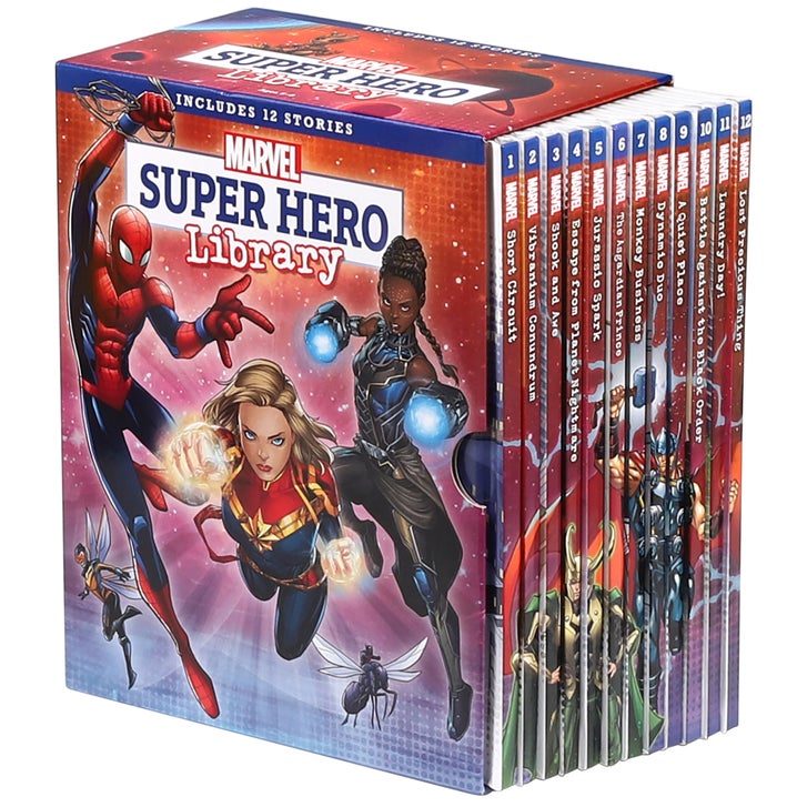 MARVEL 洋書コミック 12冊セット Marvel Super Hero: 12 Volume Library | Costco