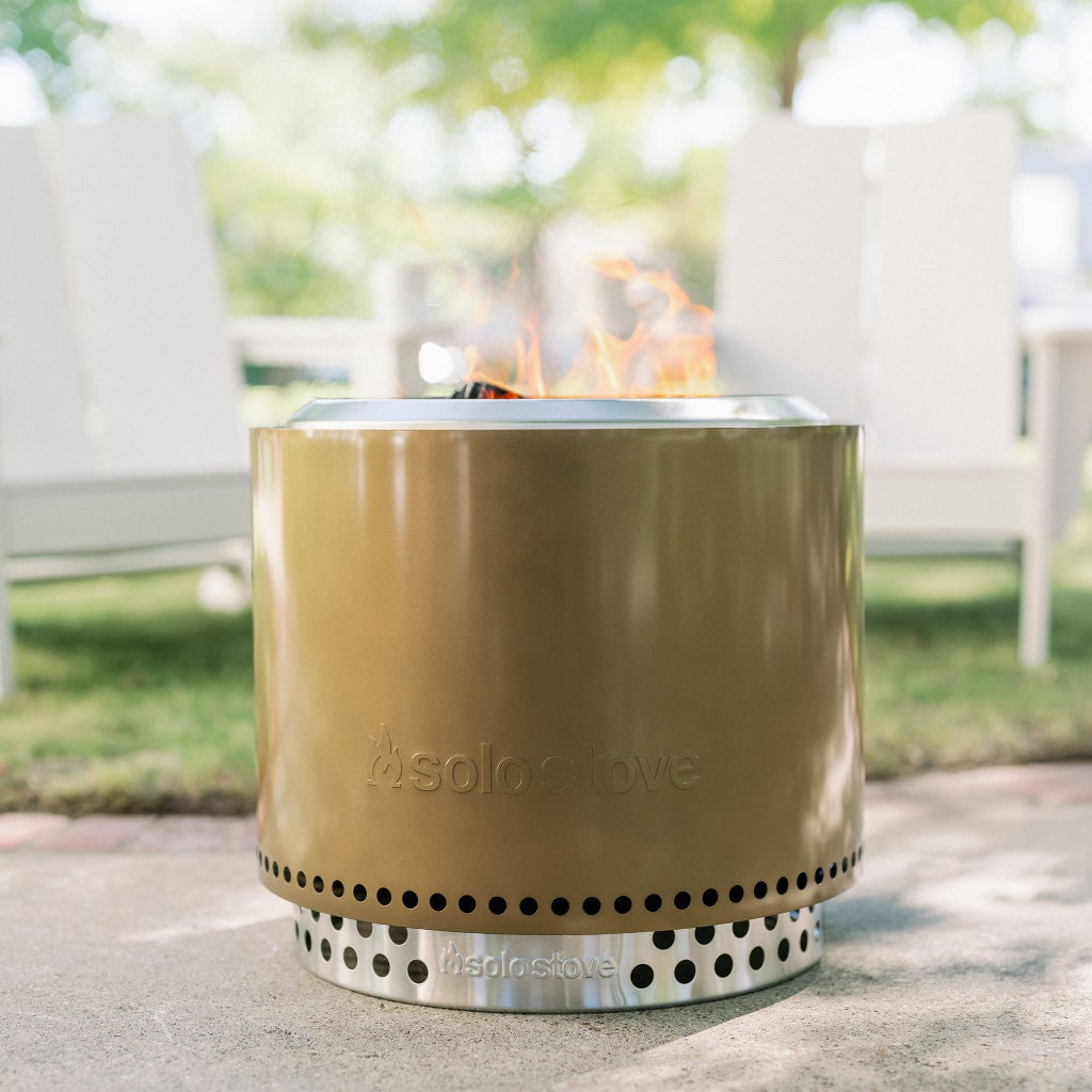 T*a様 bonfire go outside STR SBSKIT BGO② Solo Stove Bonfire 2.0 Metalic Bronze Wood Burning Fire Pit +