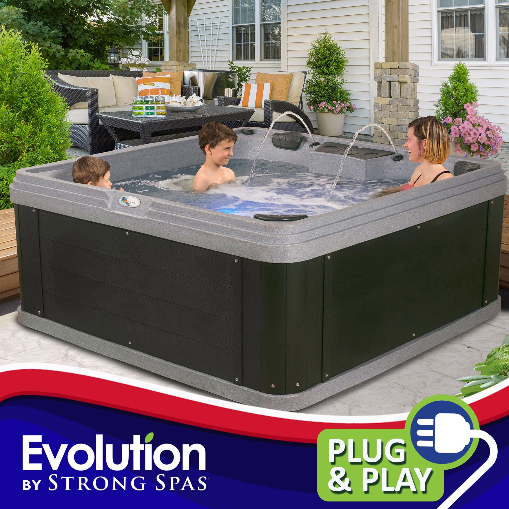 Evolution by Strong Spas Adventure 32-jet, 6 or 7-person