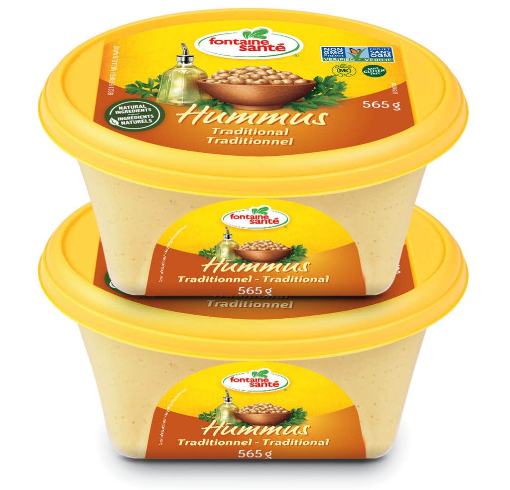 Fontaine Santé traditional hummus