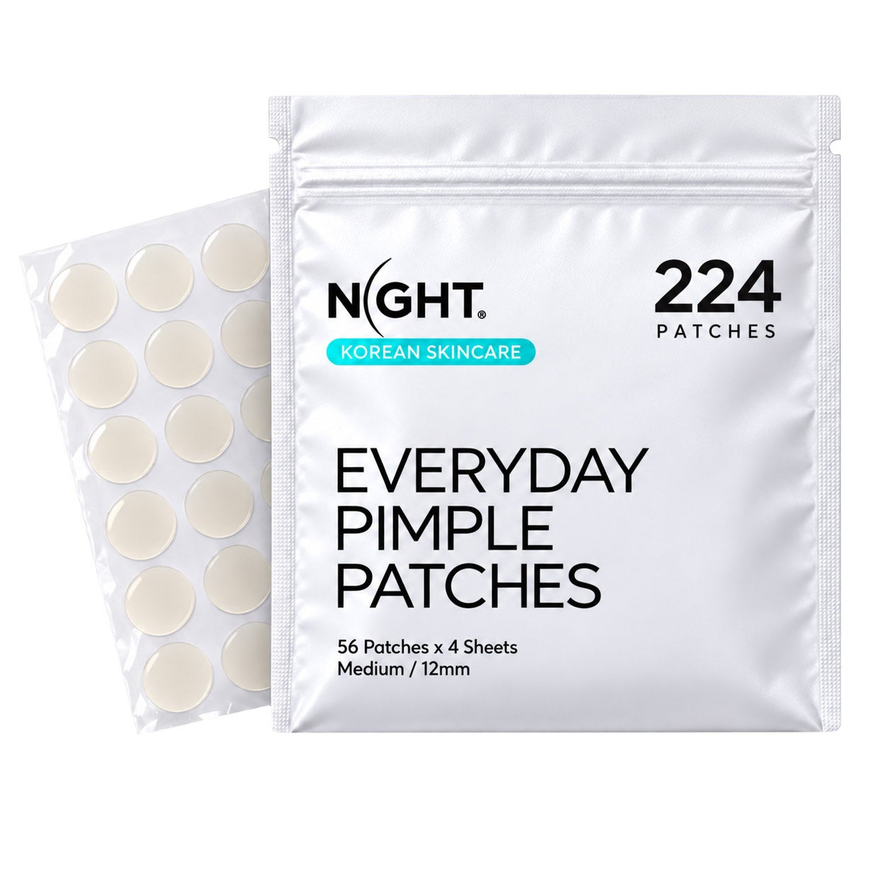 NIGHT Pimple Patches with Hydrocolloid and Salicylic Acid