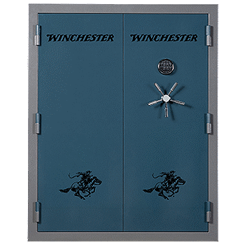 Winchester 50 cu. ft. Evolution Gun Safe, UL Rated Lock, Fire Rated, Slate and Blue