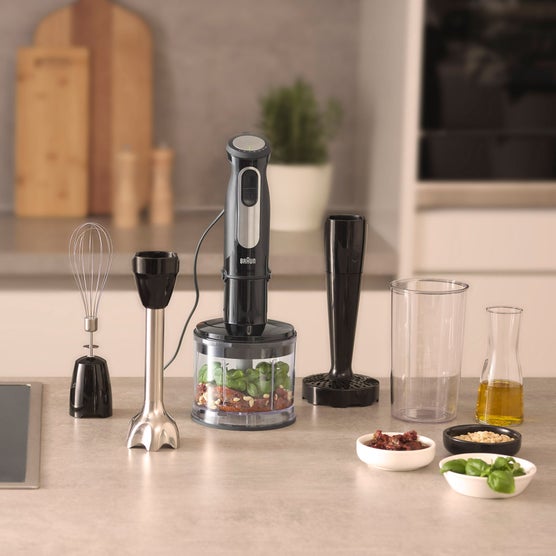 Braun MultiQuick 5 Pro 4-in-1 Immersion Blender with 25 Speeds