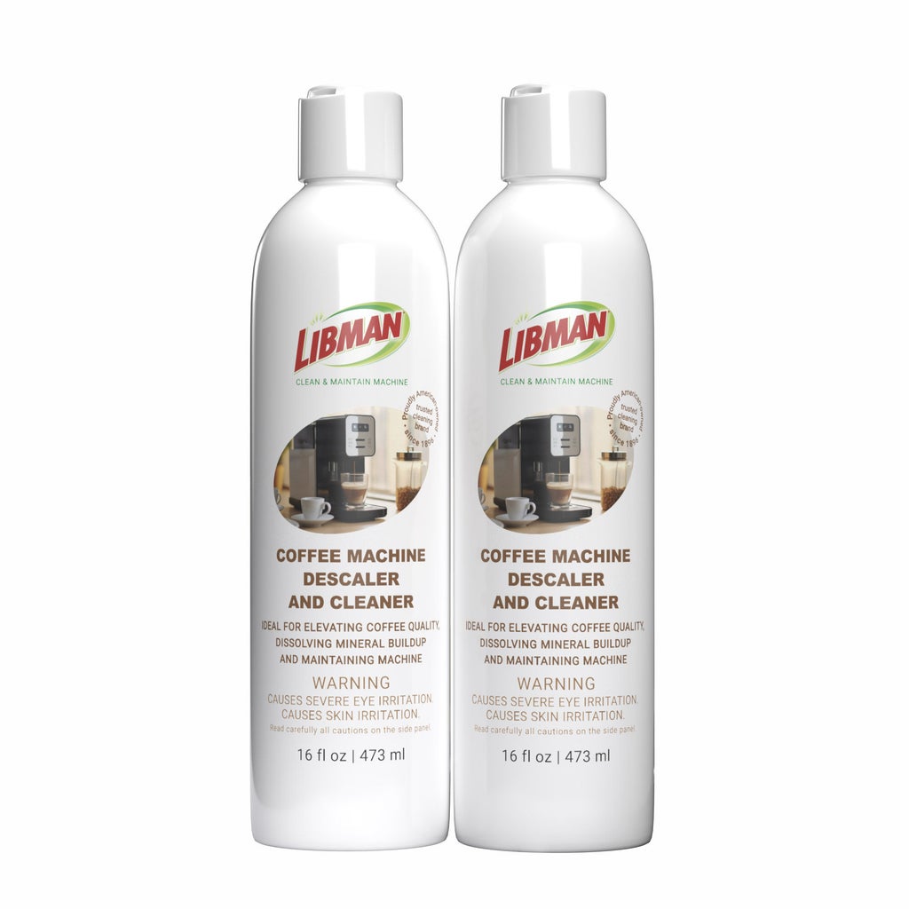Libman Coffee Machine Descaler and Cleaner, 16 fl oz, 2-count | Costco