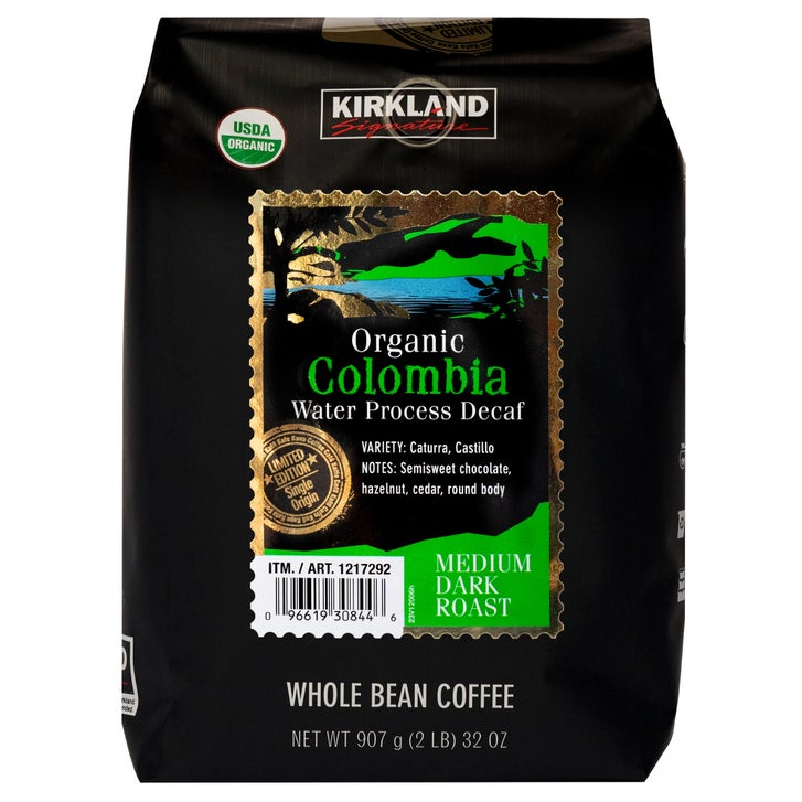 Kirkland Signature Organic Colombian Decaf Whole Bean Coffee, 2