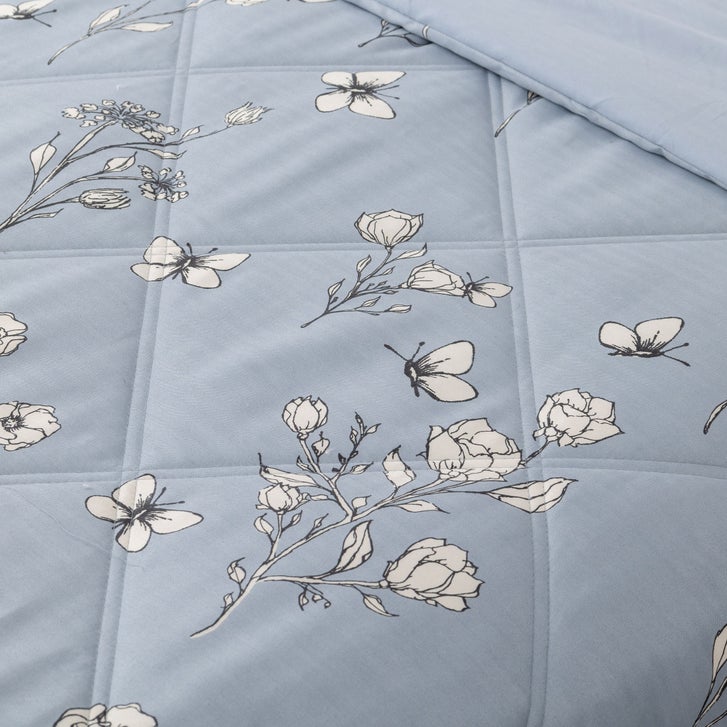 Herringbone Microfiber Down Alternative Blanket | Costco