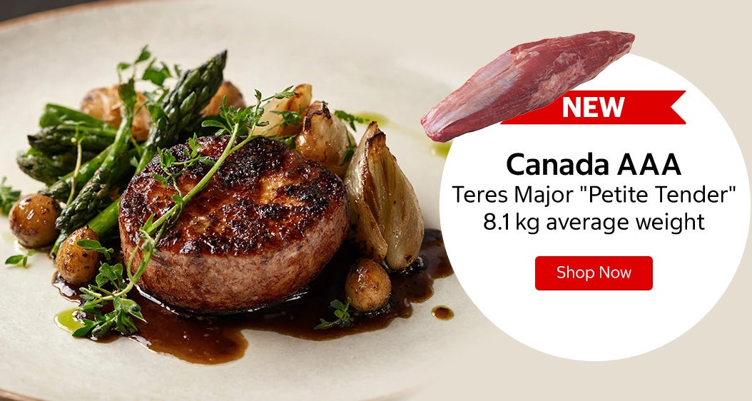 New Canada AAA Teres Major "Petite Tender" 8.1 kg average weight Shop Now 