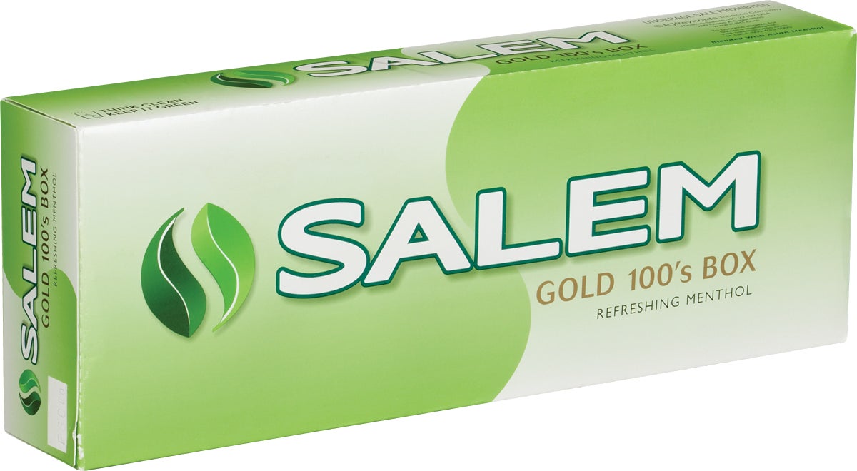 SALEM GOLD 100 BOX