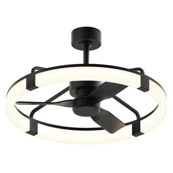 Artika Sunnyvale 28” Fandelier with Remote $109.99 Black or Brushed Nickel free Shipping Costco.com