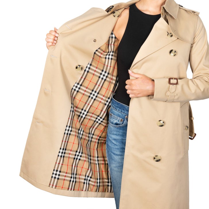 Burberry Women's Kensington Heritage Trench Coat | Costco